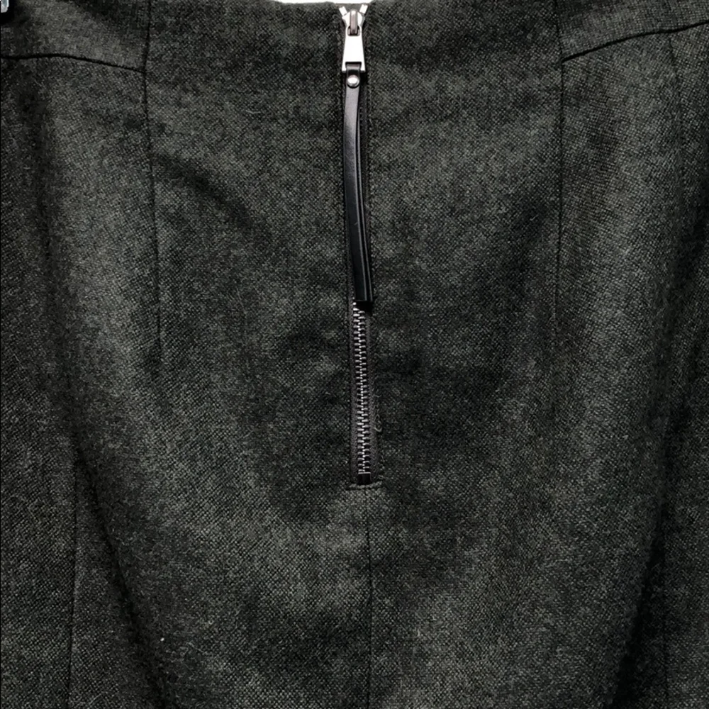 Ann Taylor green wool blend skirt sz 4P
